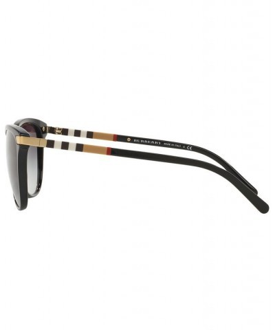 Sunglasses BE4216 BLACK BLACK/GREY GRADIENT $37.52 Unisex