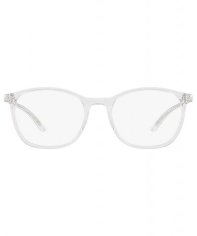 Sh3045 Men's Square Eyeglasses Transparent $29.12 Mens