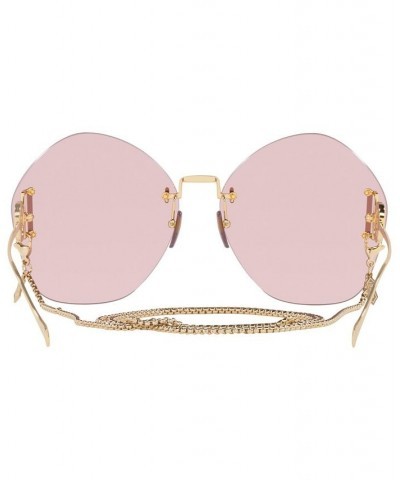 Women's Sunglasses GG1203S Gold-Tone $185.00 Womens