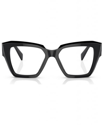 Women's Square Eyeglasses PR 09ZV49-O Black $44.55 Womens