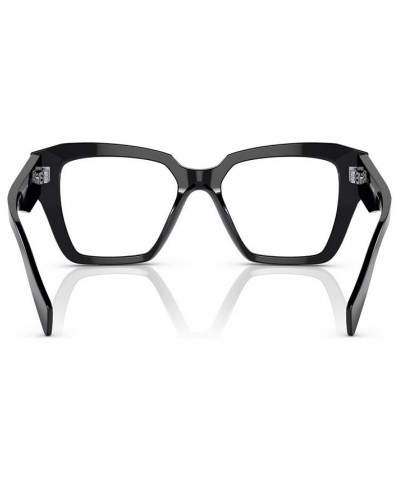 Women's Square Eyeglasses PR 09ZV49-O Black $44.55 Womens