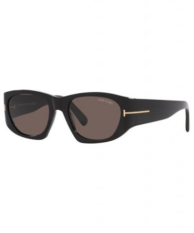 Unisex Sunglasses TR00148353-X Black Shiny $94.60 Unisex