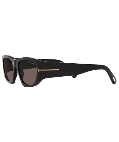 Unisex Sunglasses TR00148353-X Black Shiny $94.60 Unisex