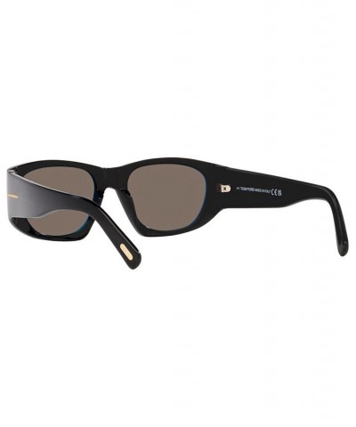 Unisex Sunglasses TR00148353-X Black Shiny $94.60 Unisex