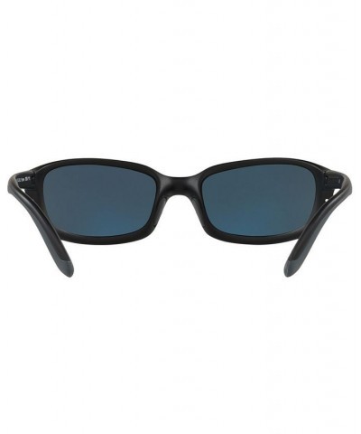 Unisex Polarized Sunglasses 6S000184 BLACK/BLUE MIR POL $20.20 Unisex