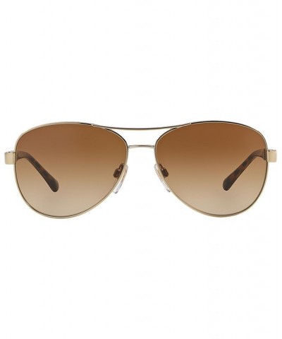 Polarized Sunglasses BE3080 GOLD LIGHT/BROWN GRADIENT POLAR $89.37 Unisex