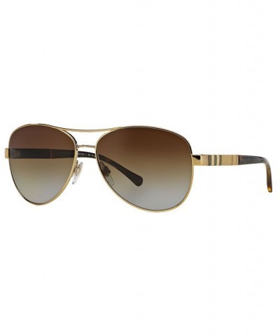 Polarized Sunglasses BE3080 GOLD LIGHT/BROWN GRADIENT POLAR $89.37 Unisex