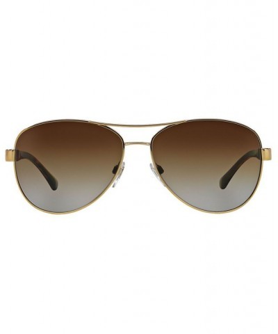 Polarized Sunglasses BE3080 GOLD LIGHT/BROWN GRADIENT POLAR $89.37 Unisex