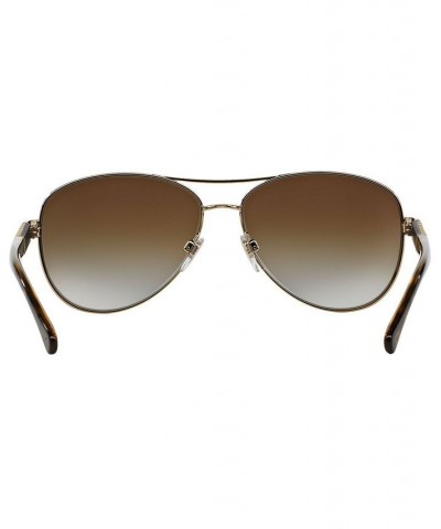 Polarized Sunglasses BE3080 GOLD LIGHT/BROWN GRADIENT POLAR $89.37 Unisex