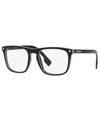 BE2340 Men's Square Eyeglasses Black $71.82 Mens