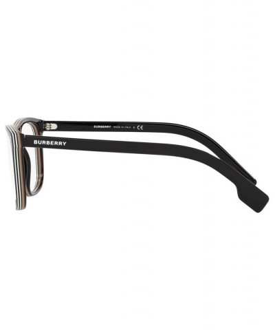 BE2340 Men's Square Eyeglasses Black $71.82 Mens