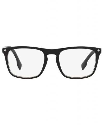 BE2340 Men's Square Eyeglasses Black $71.82 Mens