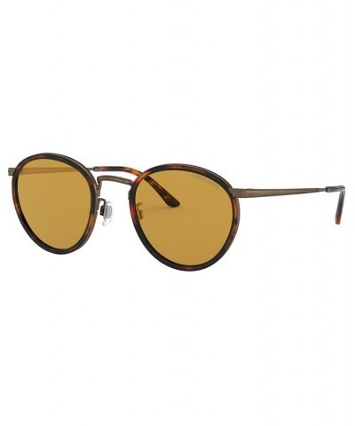 Men's Sunglasses YELLOW HAVANA/LIGHT BROWN $47.96 Mens