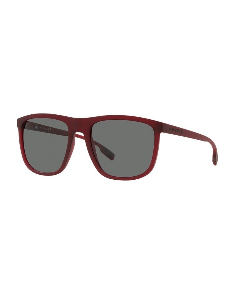 Native Unisex Polarized Sunglasses XD9036 MESA 57 Matte Smoke Crystal $8.85 Unisex
