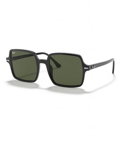 SQUARE II Sunglasses RB1973 53 BLACK/GREEN $19.14 Unisex