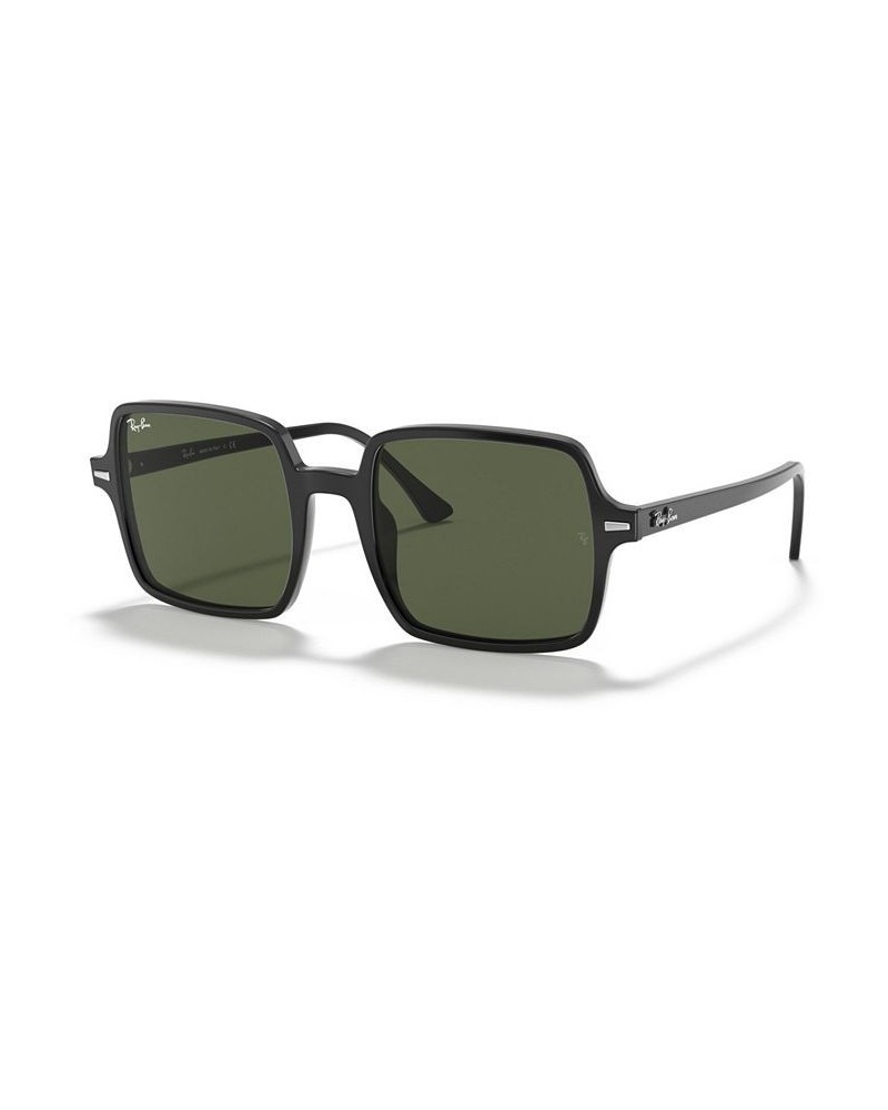 SQUARE II Sunglasses RB1973 53 BLACK/GREEN $19.14 Unisex