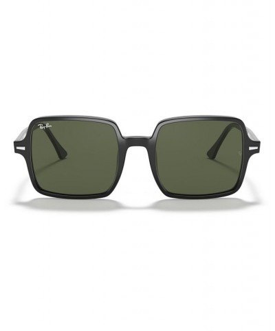 SQUARE II Sunglasses RB1973 53 BLACK/GREEN $19.14 Unisex