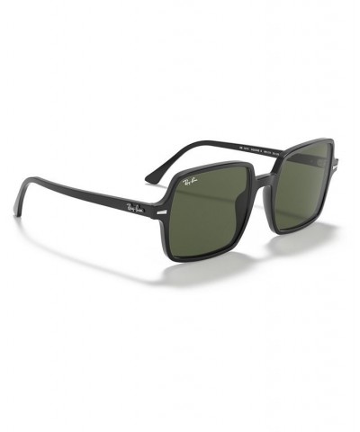 SQUARE II Sunglasses RB1973 53 BLACK/GREEN $19.14 Unisex