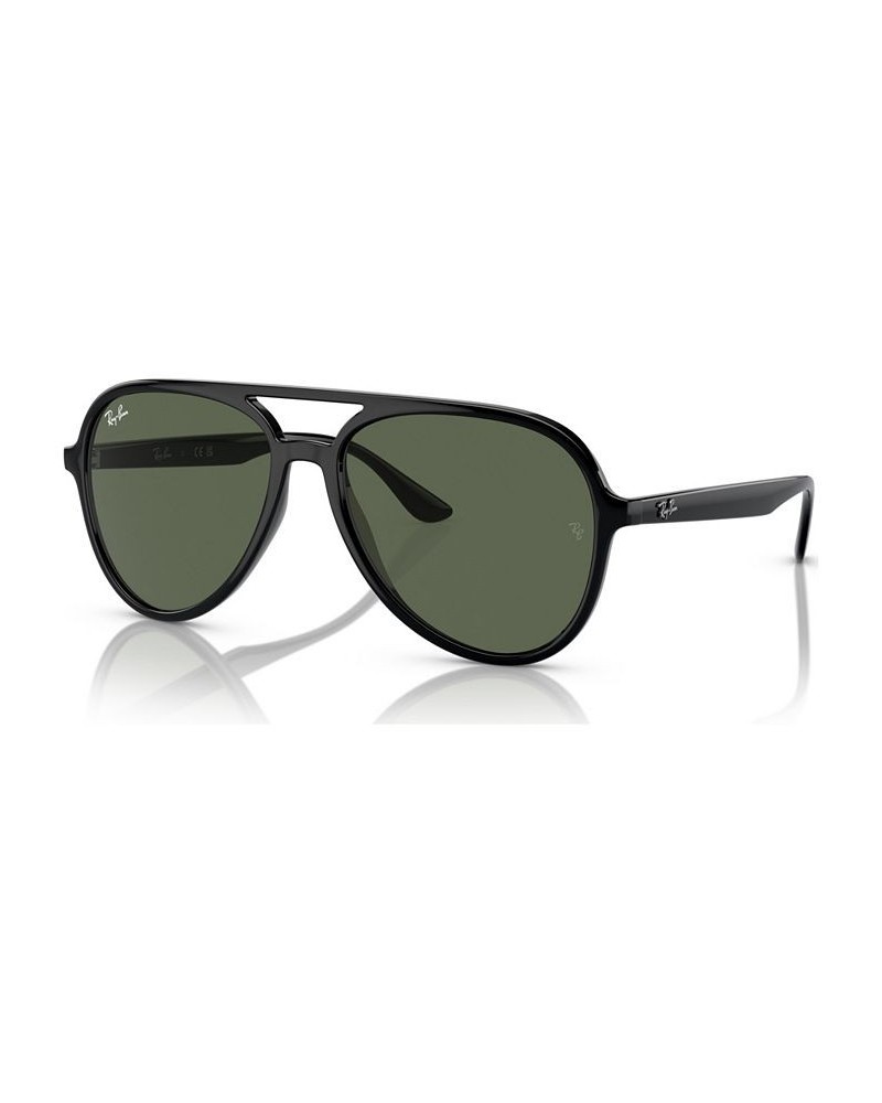 Unisex Low Bridge Fit Sunglasses RB4376 Black $33.60 Unisex