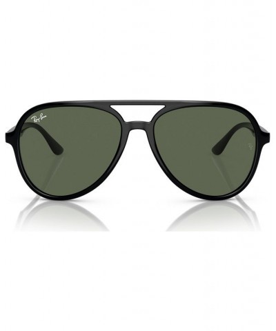 Unisex Low Bridge Fit Sunglasses RB4376 Black $33.60 Unisex