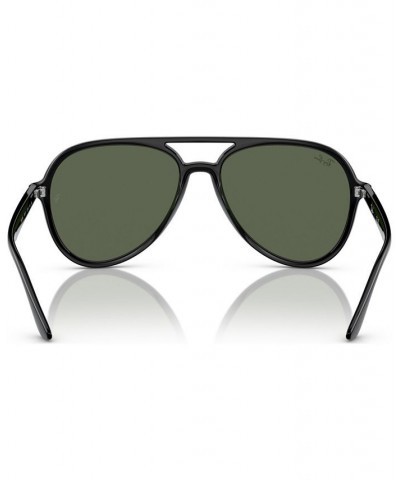 Unisex Low Bridge Fit Sunglasses RB4376 Black $33.60 Unisex