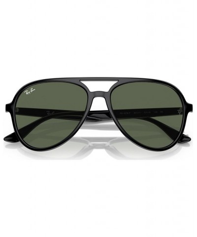 Unisex Low Bridge Fit Sunglasses RB4376 Black $33.60 Unisex