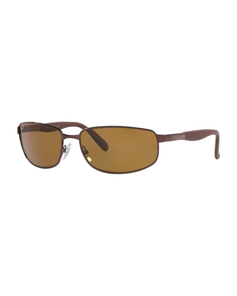 Men's Polarized Sunglasses RB3254 61 Brown $56.56 Mens