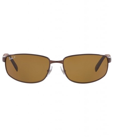 Men's Polarized Sunglasses RB3254 61 Brown $56.56 Mens