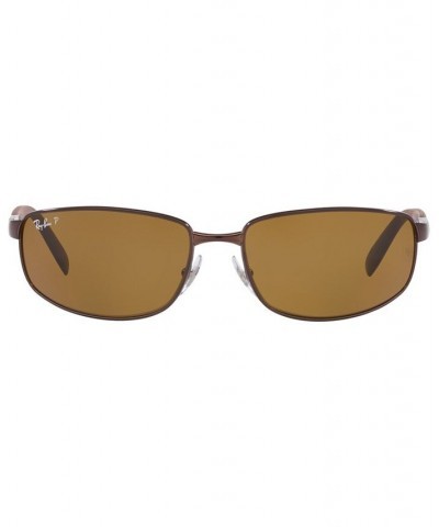 Men's Polarized Sunglasses RB3254 61 Brown $56.56 Mens