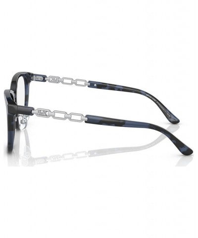 Women's Square Eyeglasses MK409952-O Blue Tortoise $31.04 Womens