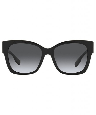 Women's Polarized Sunglasses BE4345 54 Black $88.16 Womens