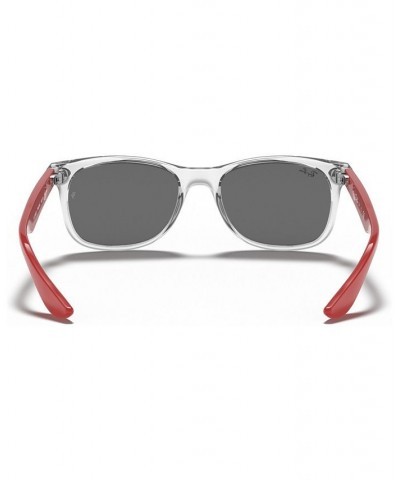 JUNIOR NEW WAYFARER Sunglasses RJ9052S 48 TRANSPARENT GREY/GREY MIRROR SILVER $9.57 Unisex