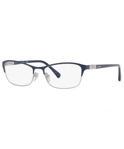 VO4057B Women's Rectangle Eyeglasses Blue Silvr $18.86 Womens