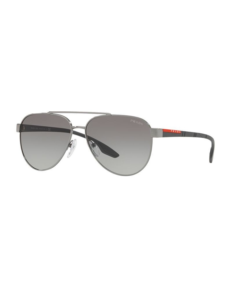 Men's Sunglasses PS 54TS 58 GUNMETAL / GREY GRADIENT $87.90 Mens