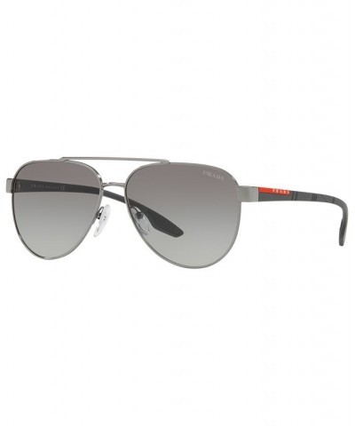 Men's Sunglasses PS 54TS 58 GUNMETAL / GREY GRADIENT $87.90 Mens