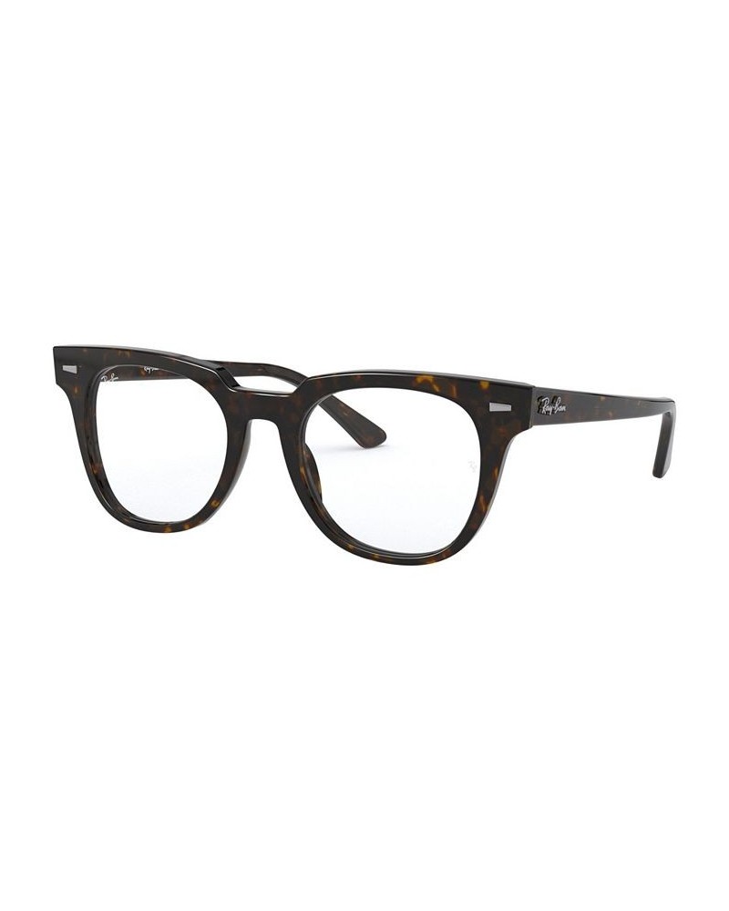 RX5377 Unisex Square Eyeglasses Havana $43.93 Unisex