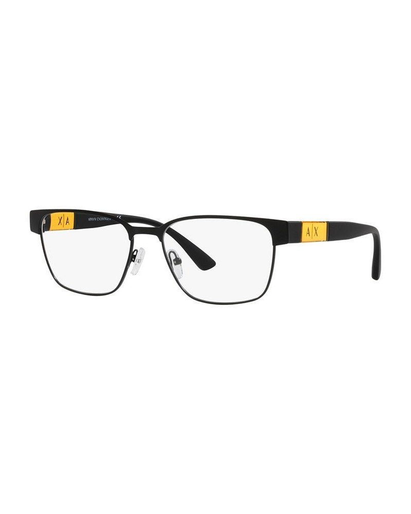 AX1052 Men's Rectangle Eyeglasses Matte Gunmetal $33.75 Mens