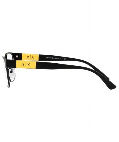 AX1052 Men's Rectangle Eyeglasses Matte Gunmetal $33.75 Mens