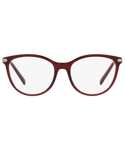 Women's Cat Eye Eyeglasses AX3078 Burgundy $17.50 Womens