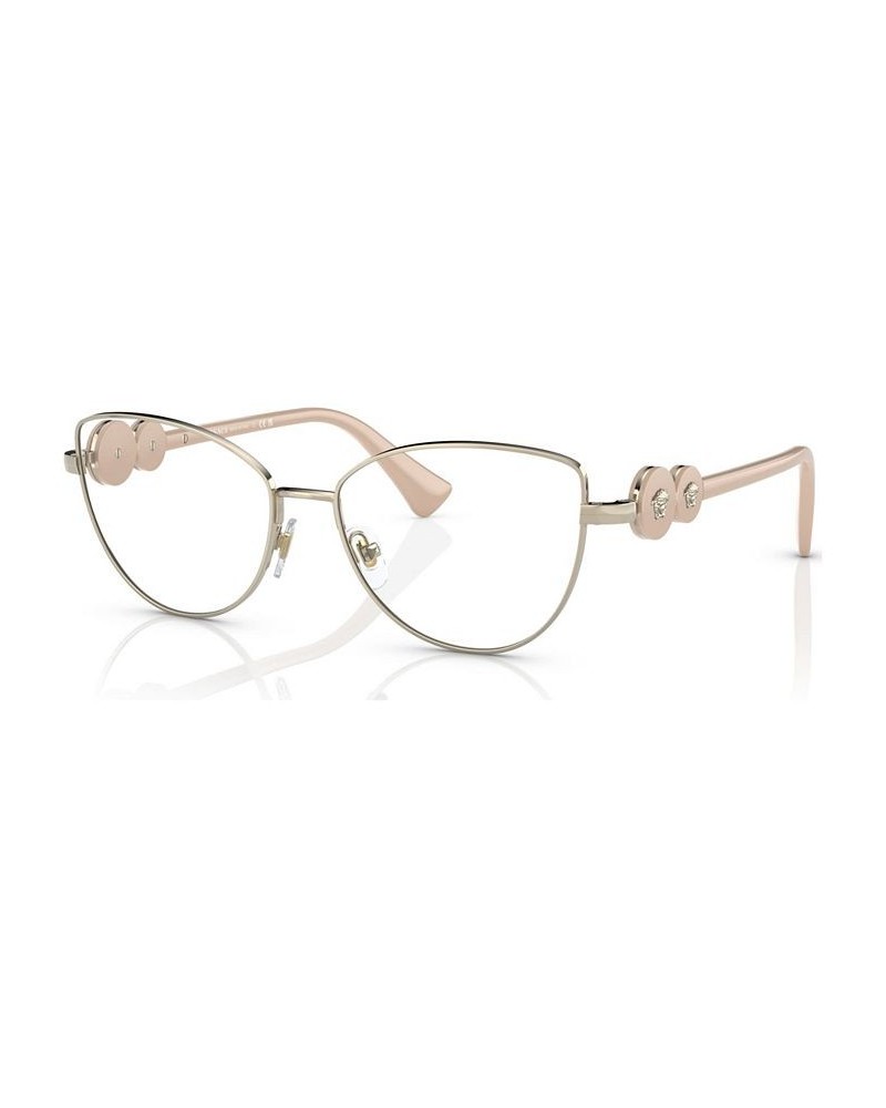 Women's Cat Eye Eyeglasses VE128455-O Light Gold-Tone $77.50 Womens