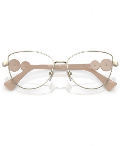 Women's Cat Eye Eyeglasses VE128455-O Light Gold-Tone $77.50 Womens