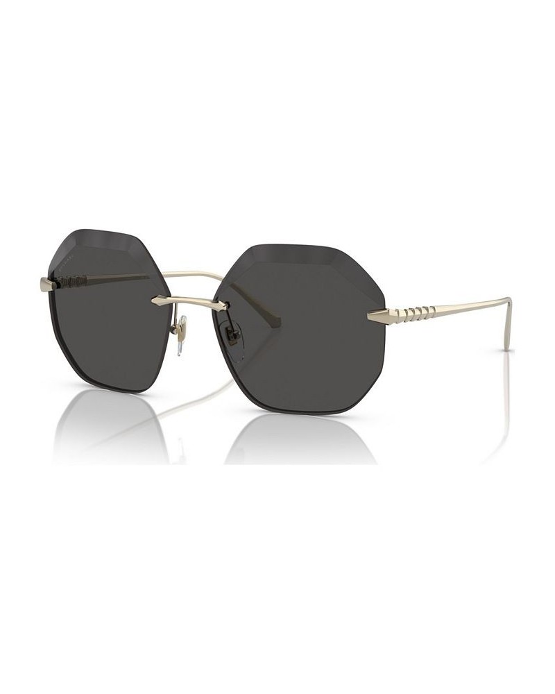 Women's Sunglasses BV6187K Pale Gold-Tone Plated $172.52 Womens