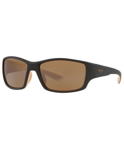 Men's Polarized Sunglasses MJ000673 Local Kine 61 Brown Tan $44.64 Mens