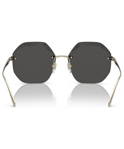 Women's Sunglasses BV6187K Pale Gold-Tone Plated $172.52 Womens