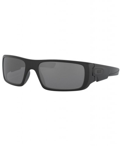 Men's Rectangle Sunglasses OO9239 60 Crankshaft Black $12.12 Mens