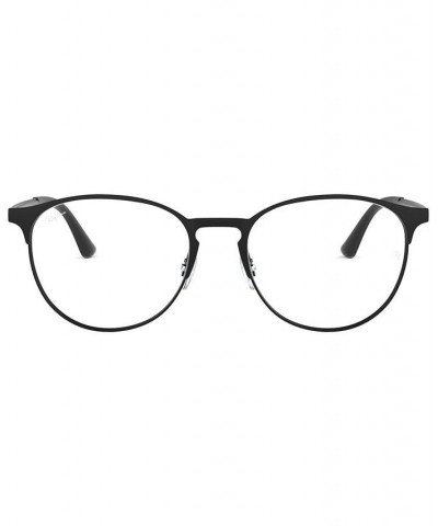 RX6375 Unisex Round Eyeglasses Matte Blk $34.86 Unisex