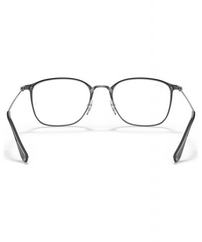 RB6466 Unisex Square Eyeglasses Gunmetal $47.75 Unisex