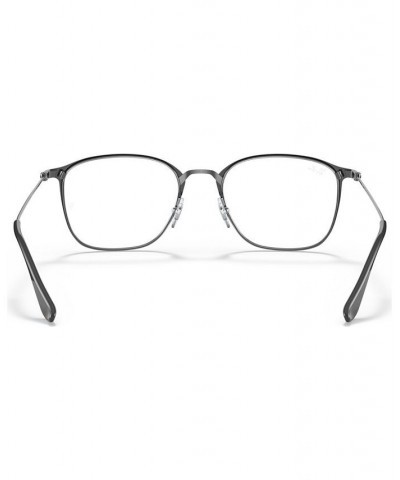 RB6466 Unisex Square Eyeglasses Gunmetal $47.75 Unisex