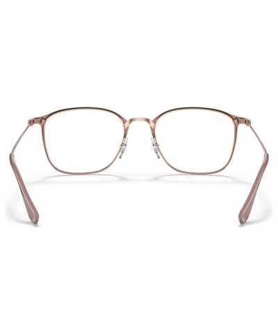 RB6466 Unisex Square Eyeglasses Gunmetal $47.75 Unisex