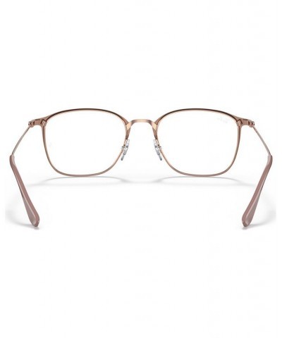 RB6466 Unisex Square Eyeglasses Gunmetal $47.75 Unisex